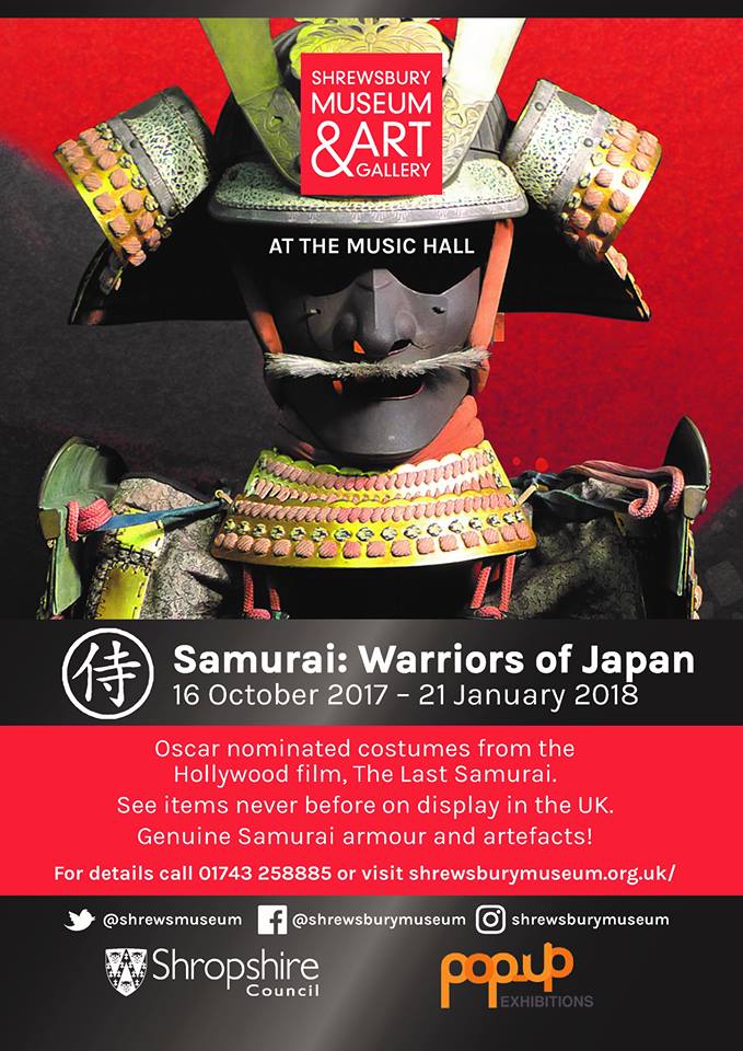 Samurai Exhibition in Shrewsbury Museum and Art Gallery